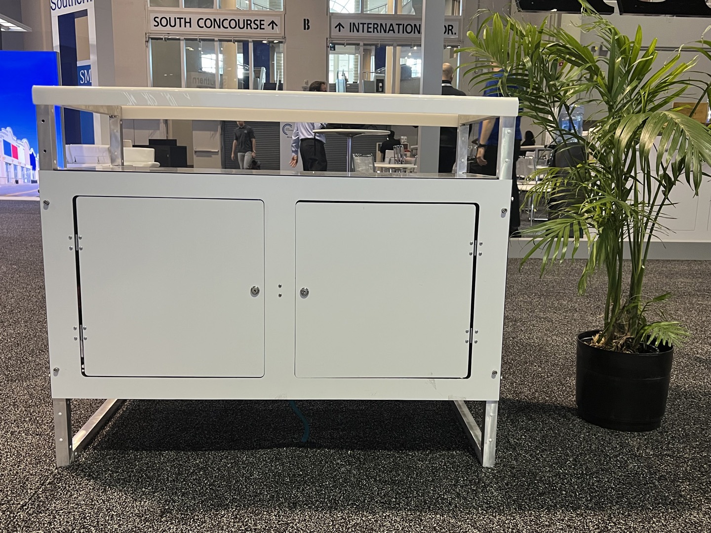 Back view of TSD Counters' Model D.